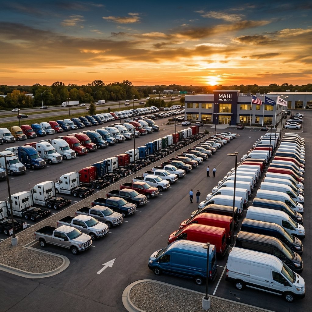 MAHI Motors Commercial Truck Yard